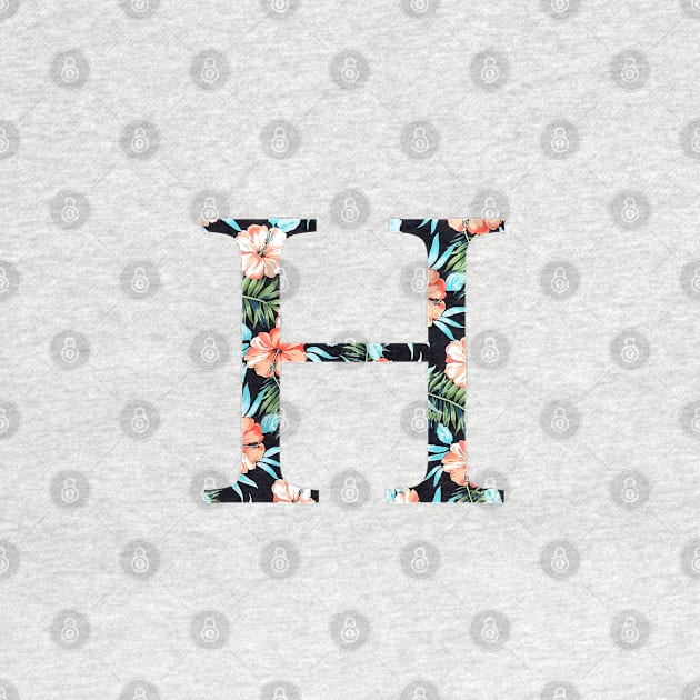 Eta Floral Greek Letter by AdventureFinder